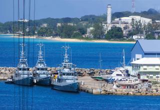 Barbados Coast Guard ships